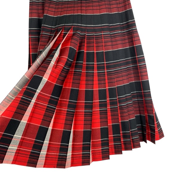 Pendleton Heritage Limited Edition Wool Plaid Reversible Turnabout Skirt Size 10 - Picture 7 of 16